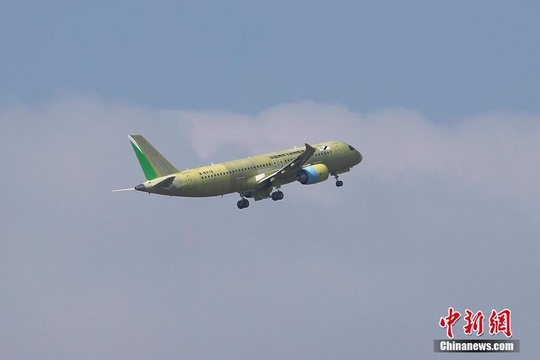 C919第六架试飞飞机完成首飞(2) 第2页