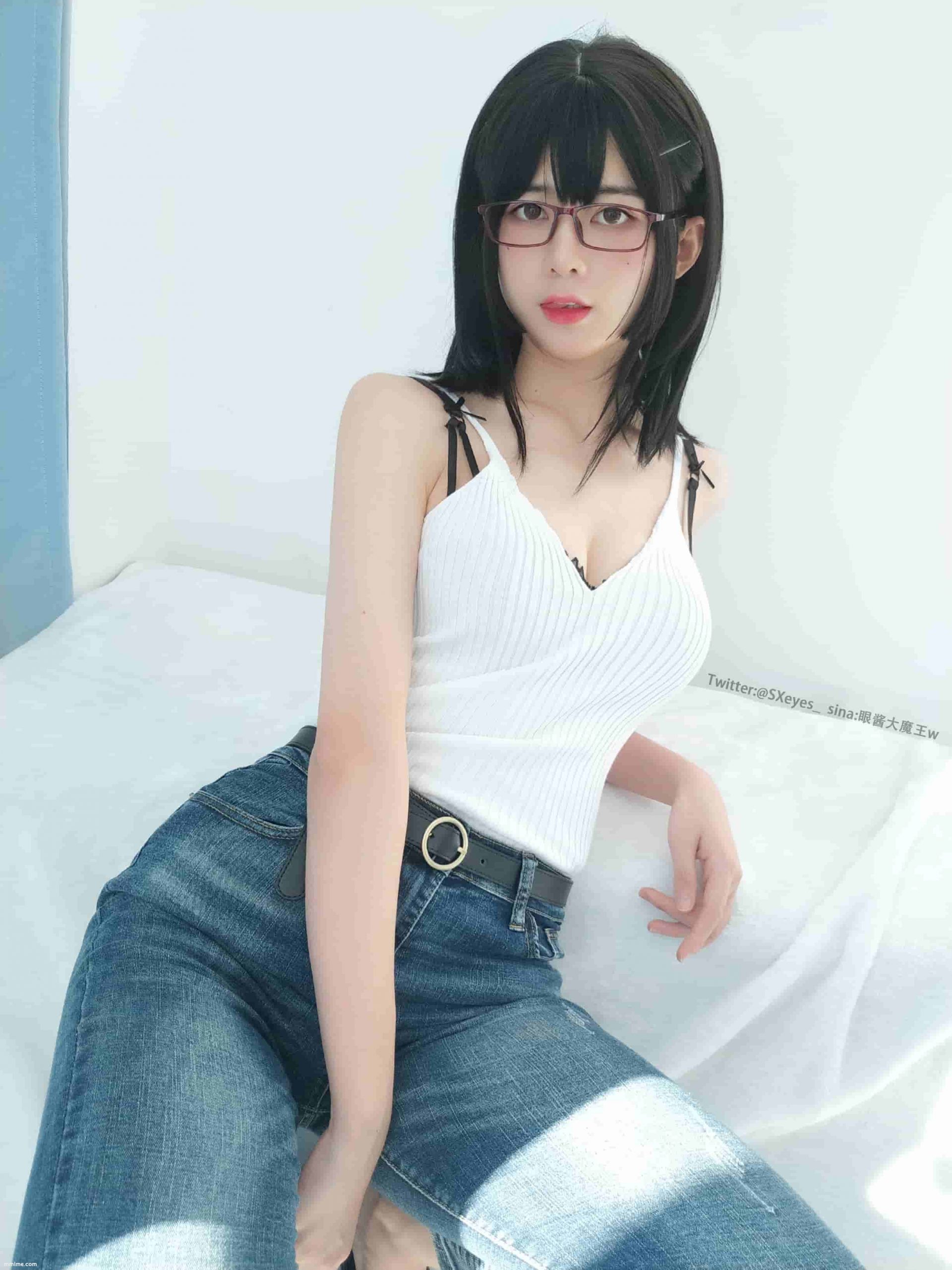 图片[2]-眼酱大魔王w NO.003 牛仔裤 [32P-164M]-美了么