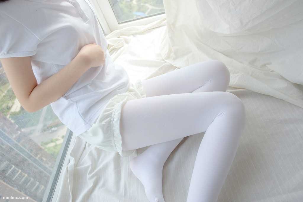 图片[8]-《窗台上的白丝少女》 [森萝财团] R15-018 写真集[86P]-美了么