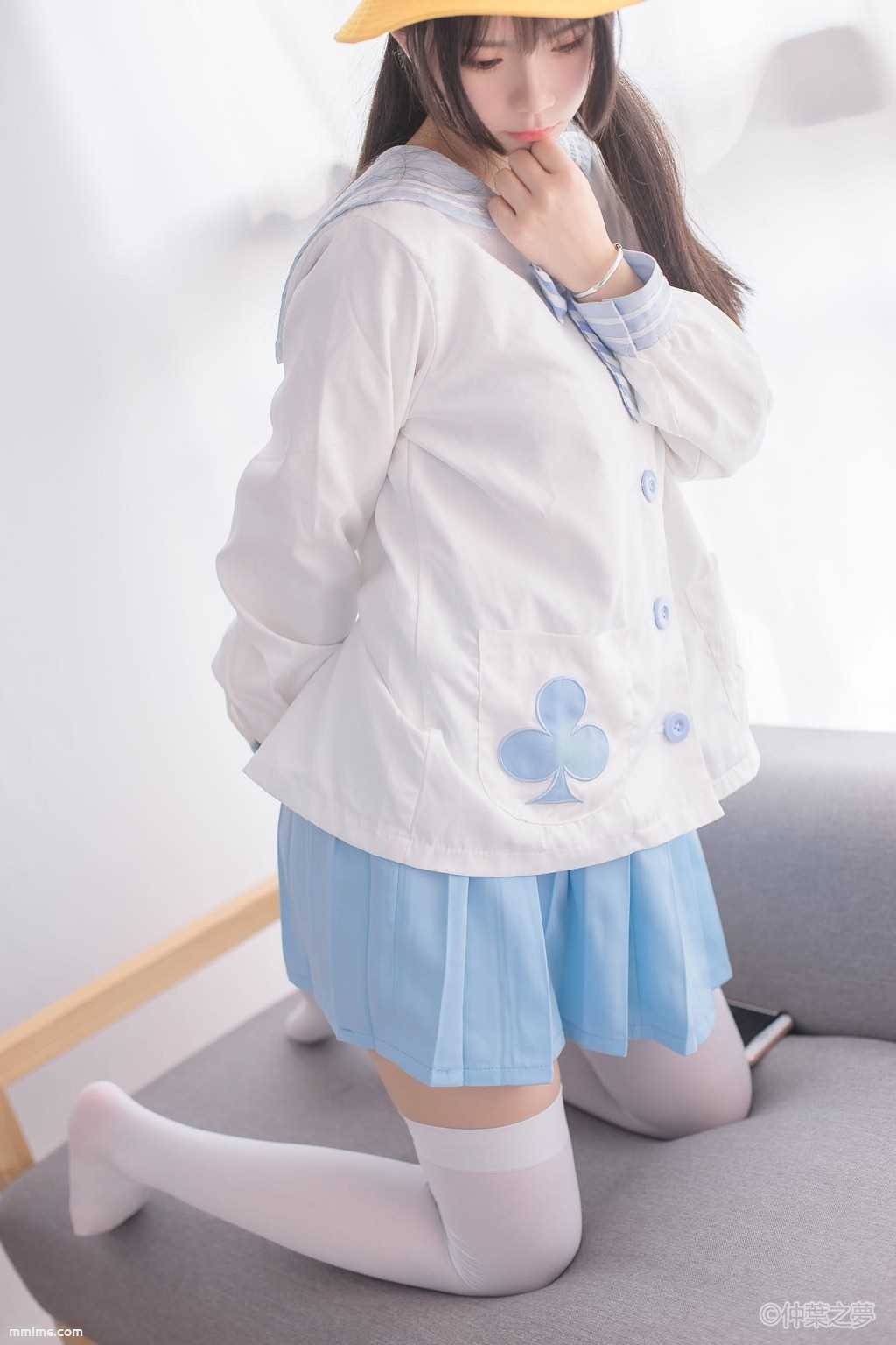 图片[10]-《黄帽学妹的白丝》 [轻兰映画] SPL.008 写真集[98P]-美了么