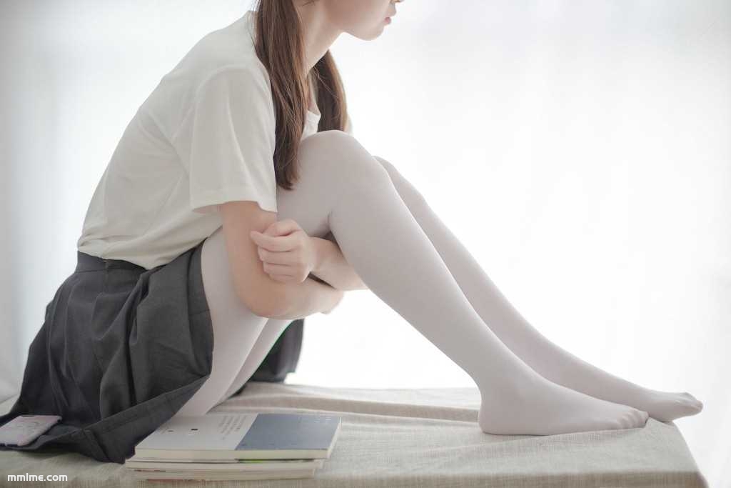 图片[3]-《羞嗒嗒的白丝MM》 [森萝财团] R15-010 写真集[94P]-美了么