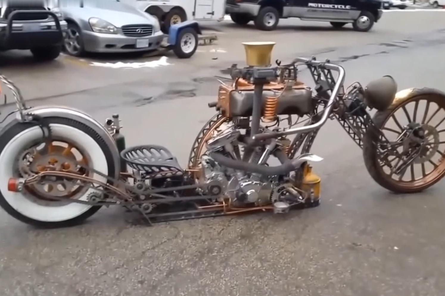 Rat Rod мото в8