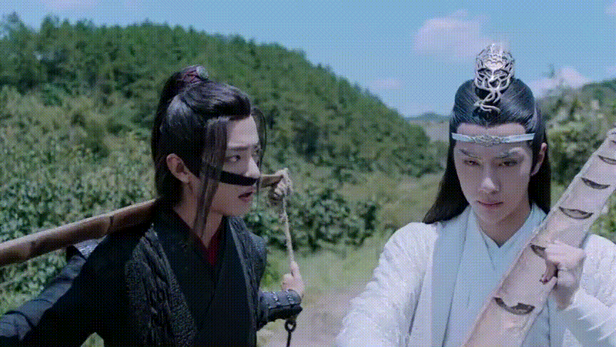 陈情令蓝湛入坑魏无羡的历程大集合