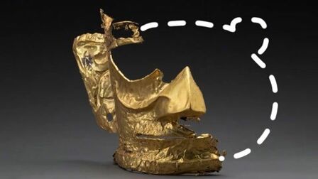 彩铅公开课三星堆黄金面具2