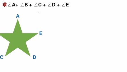 正五角星的五个角是多少度 搜狗搜索