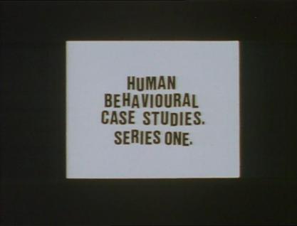 Human Behavioural Studies, Series One