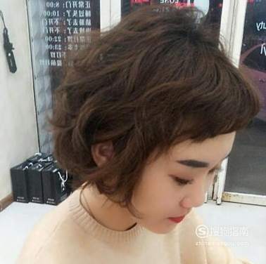韩式蛋卷头发型图片短发 蛋卷头短发发型，潮流韩式发型