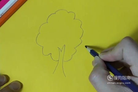 简笔画的森林怎么画 怎么画森林简笔画