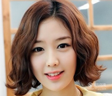 韩式蛋卷头发型图片短发 蛋卷头短发发型，潮流韩式发型