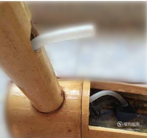 竹筒流水器的制作方法 手工制作竹筒循环流水
