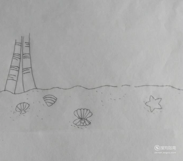 夏天的海边怎么画 夏天美丽的海边简单画法