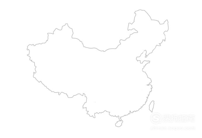 教你怎么画中国地图