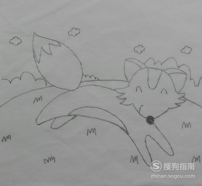 怎么画小狐狸简笔画 如何画小狐狸的简笔画优质