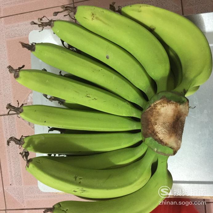 青香蕉如何催熟?